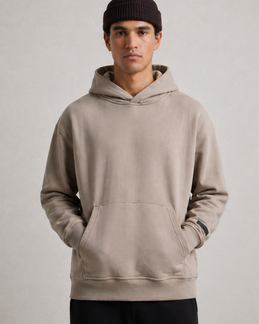 UNISEX CAMPFIRE BROWN CORE SERIES HOODIE