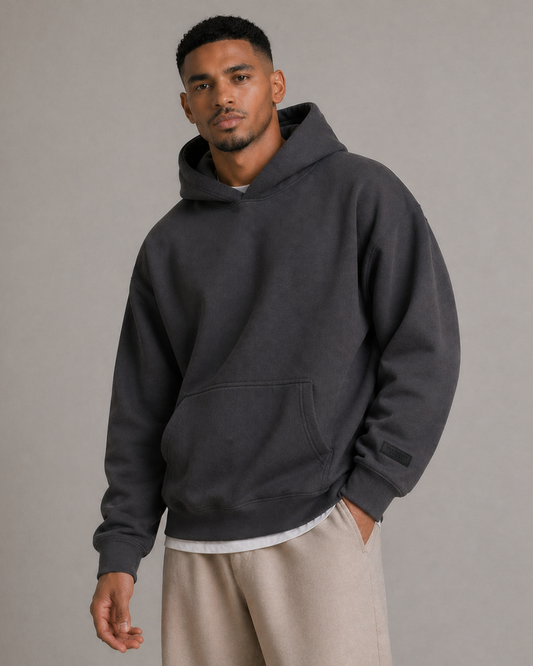 UNISEX APEX GRAY CORE SERIES HOODIE