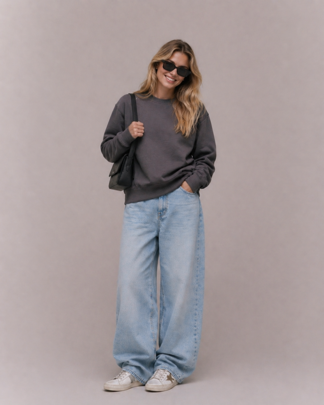 UNISEX SPACE GRAY CORE SERIES CREWNECK